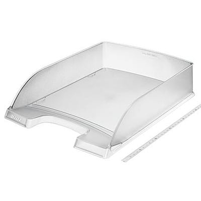 LEITZ 52270003 - Briefkorb A4 Standard Plus, frost