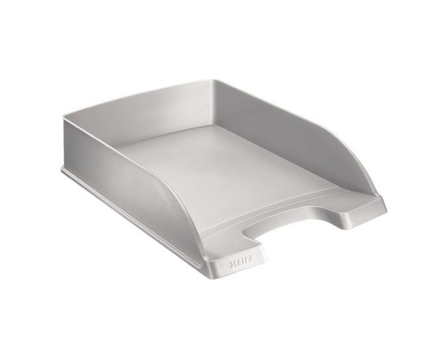 LEITZ 52270084 - Briefkorb A4 Standard Plus, silber