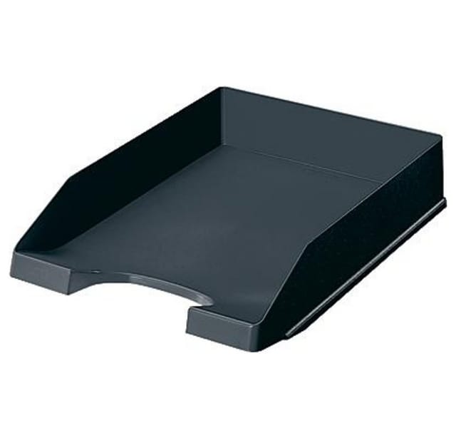 LEITZ 52270095 - Briefkorb A4 Standard Plus, schwarz