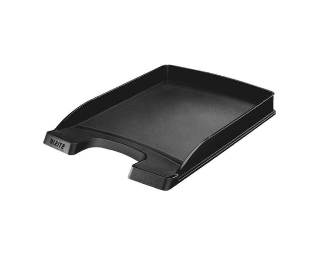 LEITZ 52370095 - Briefkorb A4 Plus, flach, schwarz