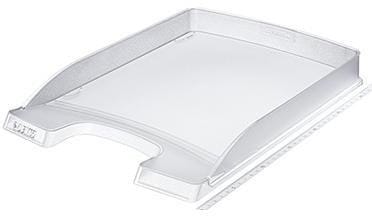 LEITZ 52370003 - Briefkorb A4 Plus, flach, farblos