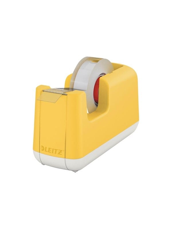 LEITZ 53670019 - Cosy Klebeband-Tischabroller, gelb