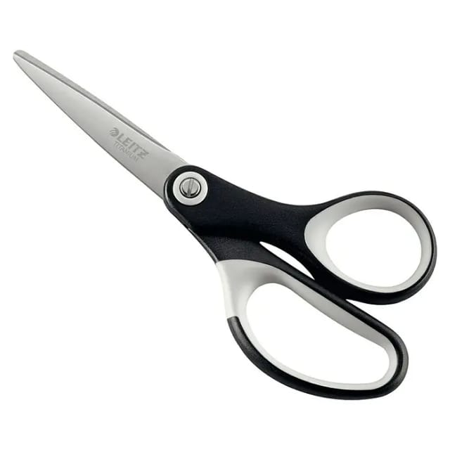 LEITZ 54206095 - Büroschere, 205 mm Anti-Haft, schwarz