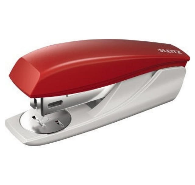 LEITZ 55010025 - Heftgerät, bis zu 25 Blatt, NeXXt, rot