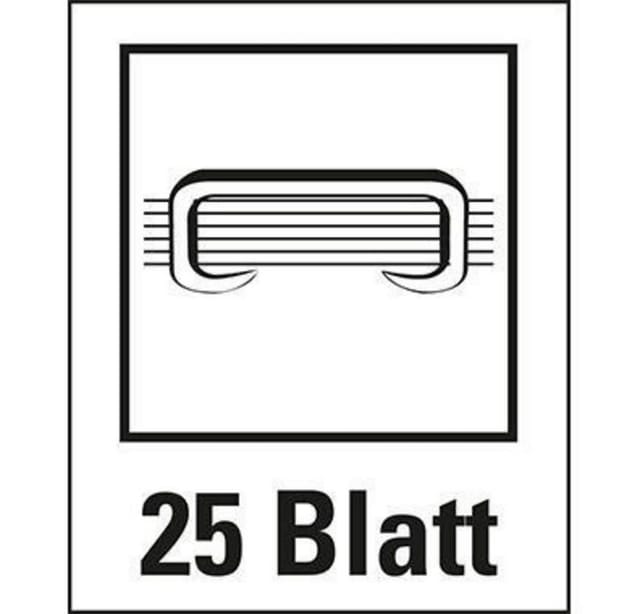 LEITZ 55010095 - Heftgerät, bis zu 25 Blatt, NeXXt, schwarz
