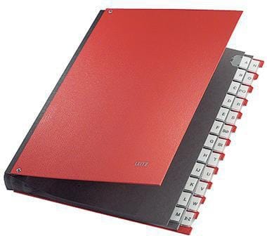 LEITZ 59240025 - Pultordner A-Z PP, rot