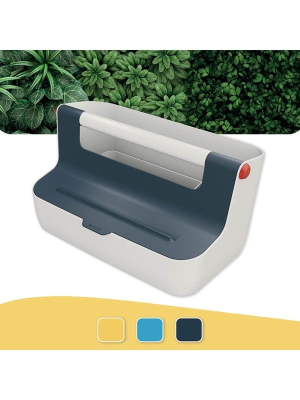 LEITZ 61250089 - Mobile Aufbewahrungsbox, Cosy, grau