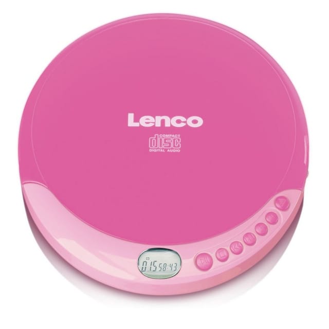 LENCO CD-011PK - Tragbarer CD-Player, CD-011