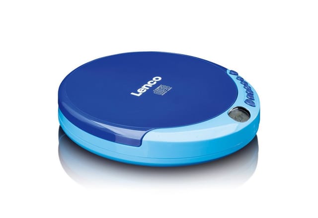 LENCO CD-011BU - Tragbarer CD-Player, CD-011