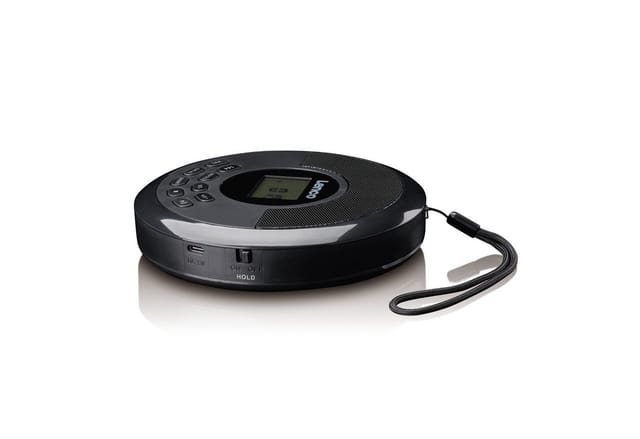 LENCO CD-340 - Tragbarer CD/MP3-Player mit Bluetooth, CD-340