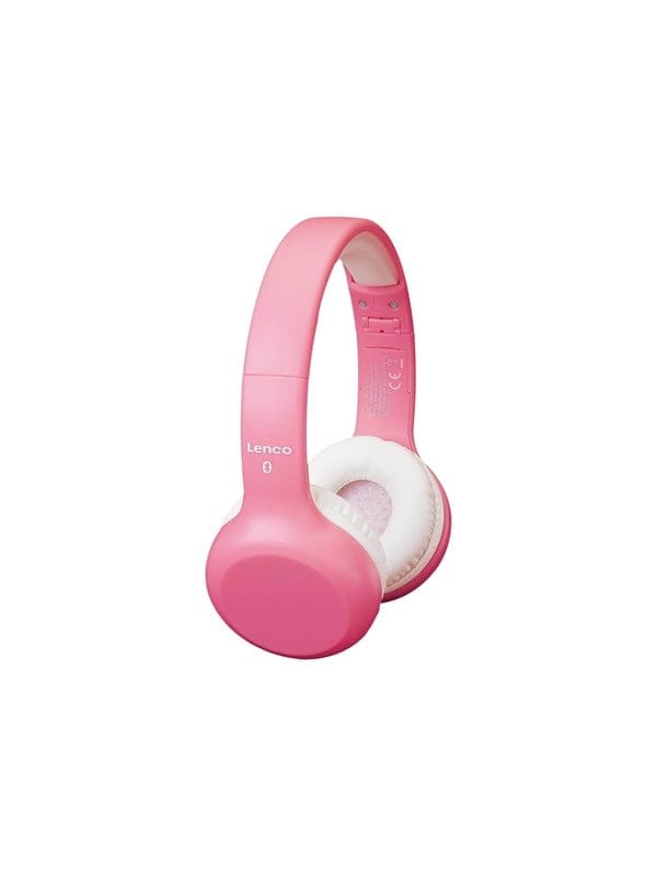 LENCO HPB-110PK - Kopfhörer, Over-Ear, Bluetooth, faltbar, pink