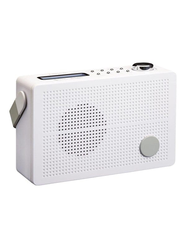 LENCO PDR-030WH - DAB+/UKW Radio, Bluetooth, tragbar, Akku