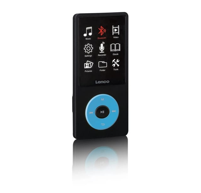 LENCO XEMIO860BU - MP4-Player, 8GB, Bluetooth, Akku, blau