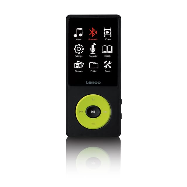 LENCO XEMIO860GN - MP4-Player, 8GB, Bluetooth, Akku, grün