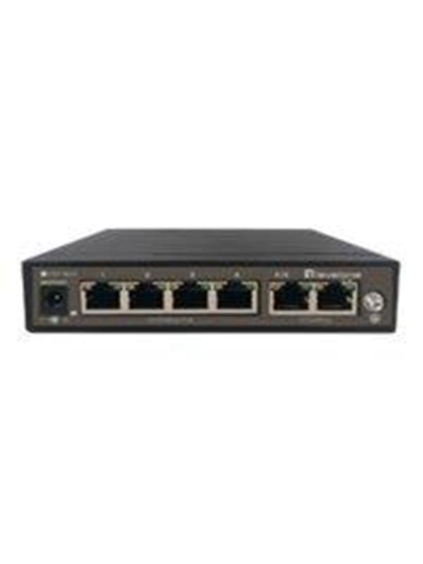 LEVELONE FEP0631 - Switch, 6-Port, Fast Ethernet, PoE+