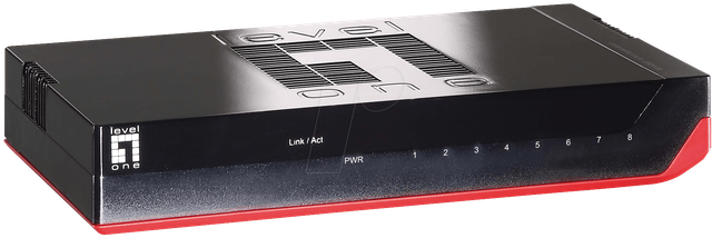 LEVELONE GSW0807 - Switch, 8-Port, Gigabit Ethernet