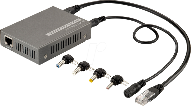 LEVELONE POS3000 - Power over Ethernet (POE) Splitter, Gigabit