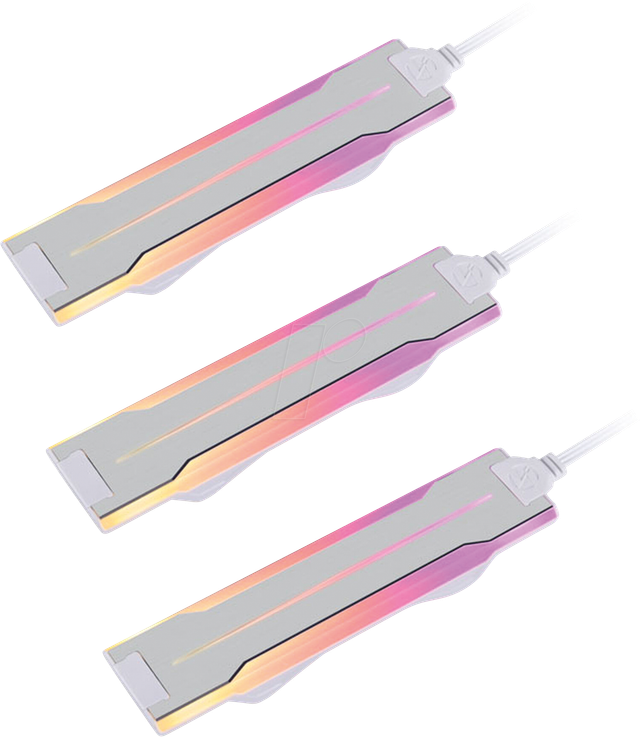 LIAN P28ARGB-W - Lian Li UNI FAN P28 Side ARGB Strip, 3er Pack, weiß