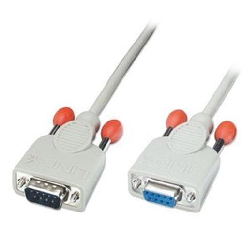 LINDY 31519 - Kabel Seriell, SUB-D 9, Stecker/Kupplung, 2,0 m