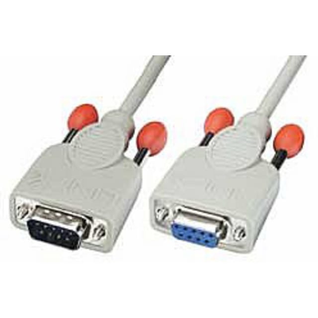 LINDY 31518 - Kabel Seriell, SUB-D 9, Stecker/Kupplung, 0,5 m