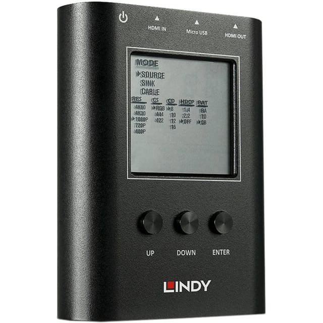 LINDY 32675 - HDMI Signal Analyser und Generator, 4K 60 Hz