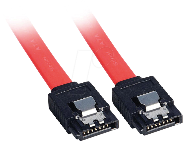 LINDY 33450 - Kabel SATA 6Gb/s, gerade, Metall, 50 cm