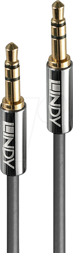 LINDY 35320 - Audio Kabel, 3,5 mm 3-Pin Klinkenstecker, 0,5 m