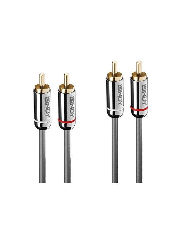 LINDY 35346 - Cinch Audio Kabel, 2x Cinch Stecker, 2,0 m