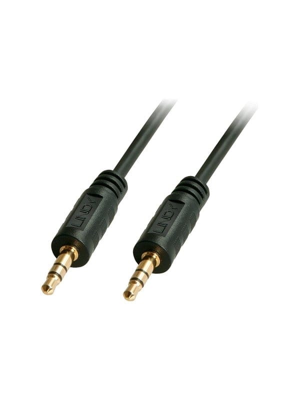 LINDY 35640 - Audio Kabel, 3,5 mm 3-Pin Klinkenstecker, 0,25 m