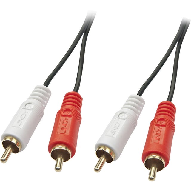 LINDY 35664 - Cinch Audio Kabel, 2x Cinch Stecker, 10,0 m