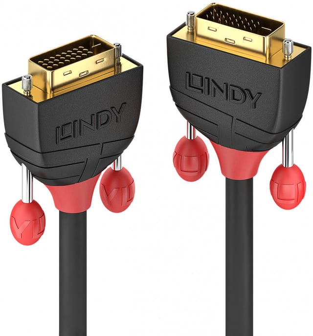 LINDY 36251 - Kabel Monitor DVI-D Dual Link 1,0 m