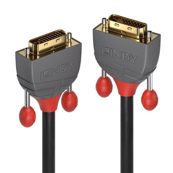 LINDY 36221 - Kabel Monitor DVI-D Dual Link 1,0 m