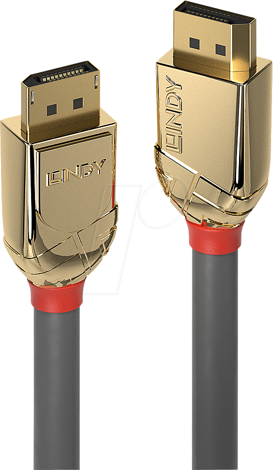 LINDY 36291 - DisplayPort 1.4 Kabel, 8K 60 Hz, 1,0 m