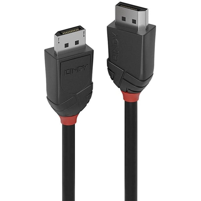 LINDY 36493 - DisplayPort 1.2 Kabel, 4K 60 Hz, 3,0 m