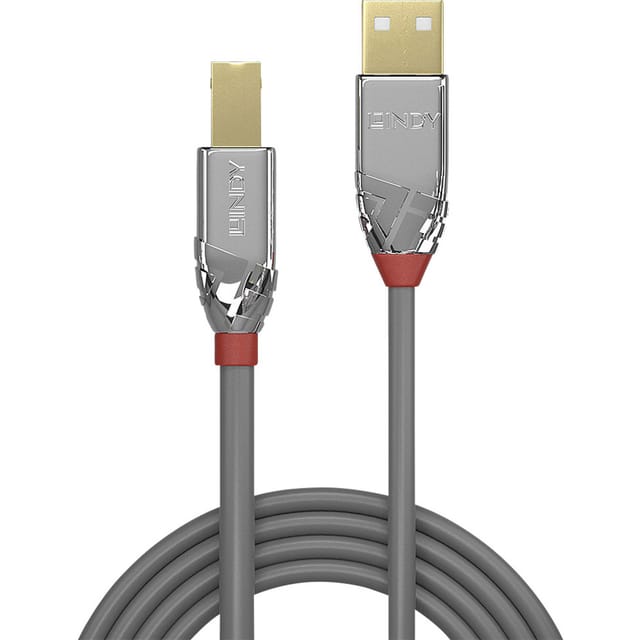 LINDY 36642 - USB 2.0 Kabel, A Stecker auf B Stecker, 2,0 m