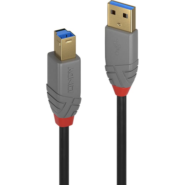 LINDY 36744 - USB 5 Gb/s Kabel, A Stecker auf B Stecker, 5,0 m