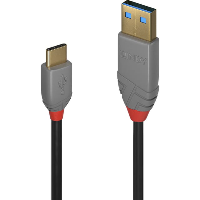 LINDY 36888 - USB 2.0 Kabel, A Stecker auf C Stecker, 3,0 m