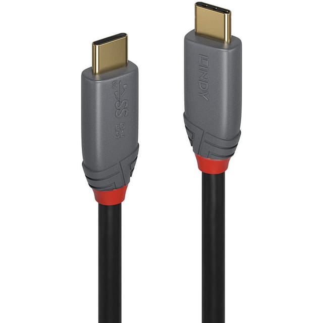LINDY 36901 - USB 20 Gb/s Kabel, 100 W, 4K 60Hz, 1,0 m