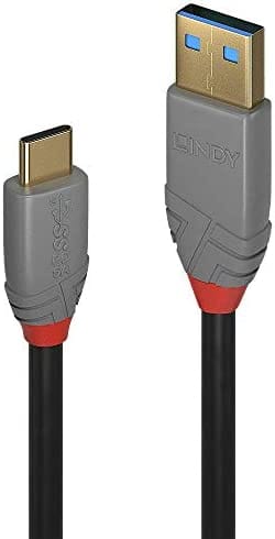 LINDY 36911 - USB 10 Gb/s Kabel, A Stecker auf C Stecker, 1,0 m