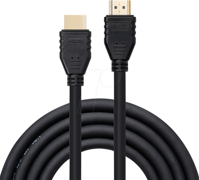 LINDY 37319 - HDMI Kabel - Flexibel, 4K60Hz, 5,0m