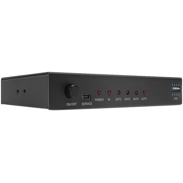 LINDY 38159 - HDMI Splitter, 4 Port, 4K 60 Hz