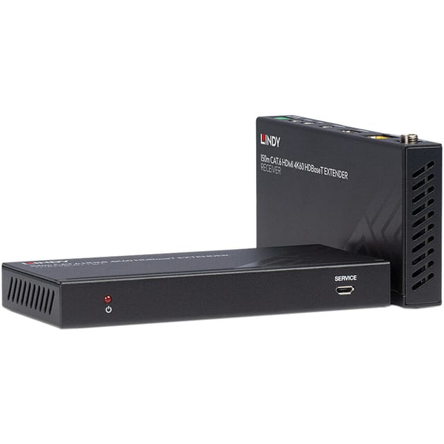LINDY 38217 - HDMI Extender, 4K 60 Hz, IR, HDBaseT, RS-232, Cat.6 150 m