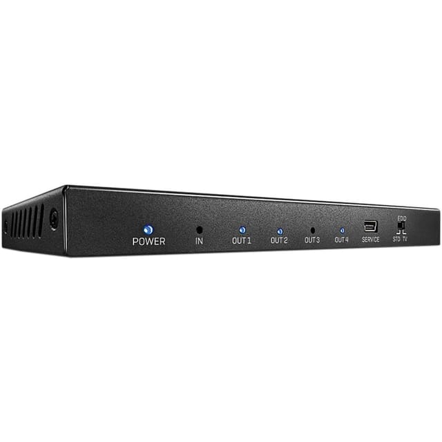 LINDY 38236 - HDMI Splitter, 4 Port, 4K 60 Hz