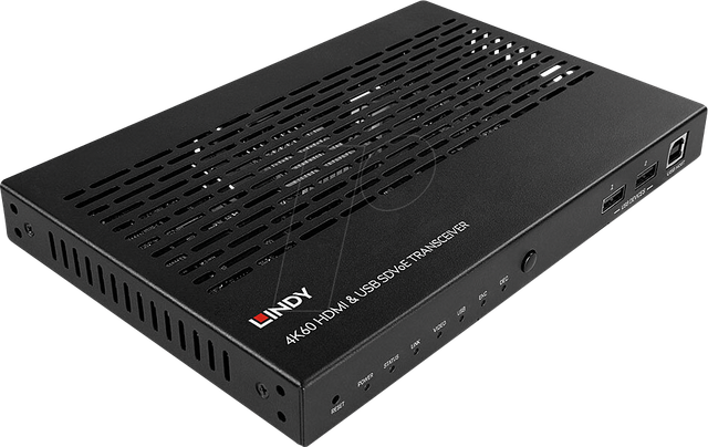 LINDY 38365 - SDVoE Extender, Transceiver, 4K 60 Hz, 100 m