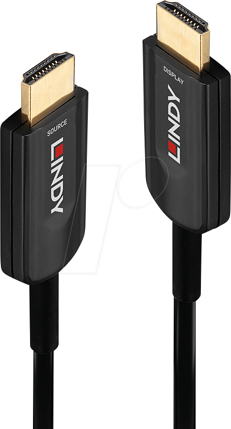 LINDY 38380 - AOC Hybrid HDMI Kabel, zertifiziert, 8K 60 Hz, 10 m