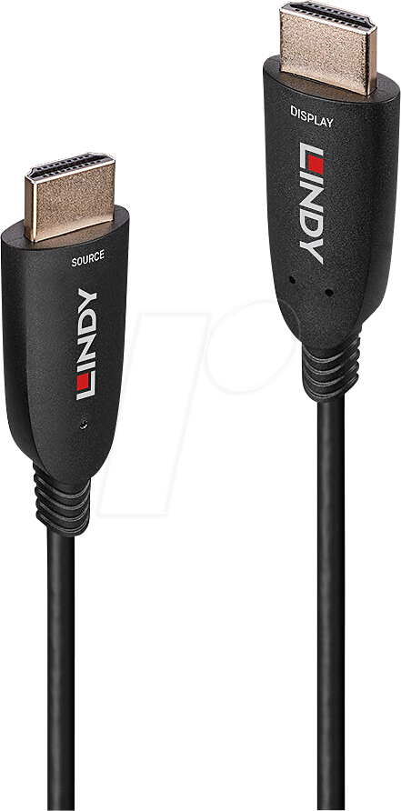 LINDY 38514 - AOC Hybrid HDMI Kabel, 8K 60 Hz, 40 m