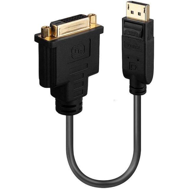 LINDY 41004 - DisplayPort Adapter, DP Stecker auf DVI Buchse