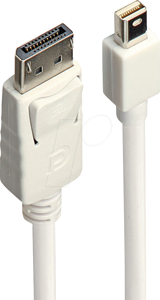 LINDY 41057 - Mini DisplayPort 1.2 Kabel, 4K 60 Hz, 2,0 m