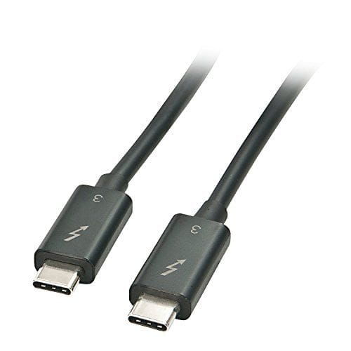 LINDY 41555 - Thunderbolt 3 Kabel, USB C, 40 Gbit/s 0,5 m