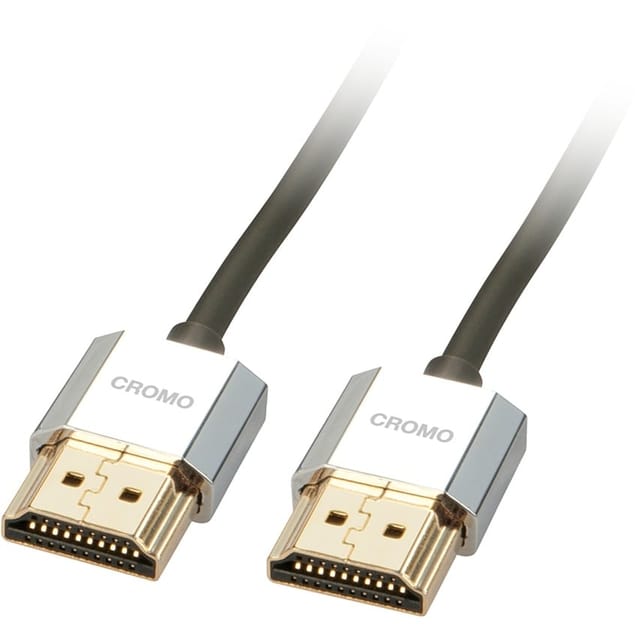 LINDY 41671 - HDMI Kabel - Chromo Line, Slim, 4K60Hz, 1 m